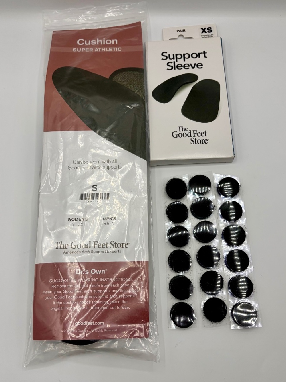 Black Support Cushion & Sleeve Set - Women's XS/S